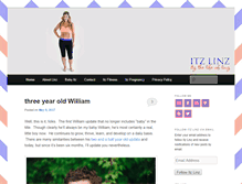 Tablet Screenshot of itzlinz.com